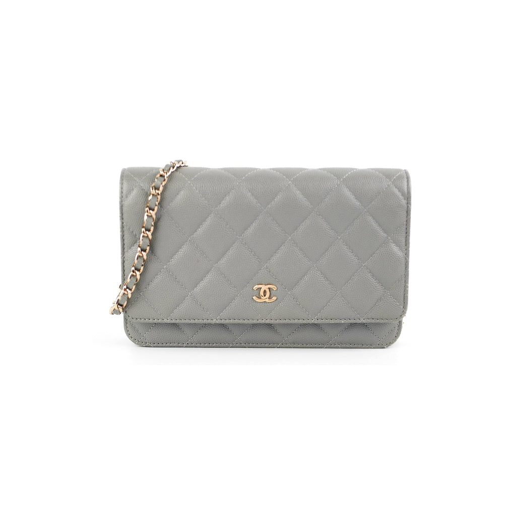 Deal of The Week - Chanel Wallet on Chain WOC Caviar Grey