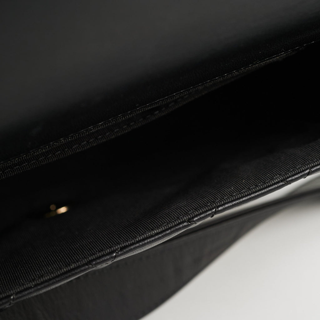 Chanel Seasonal Flap Lambskin Black