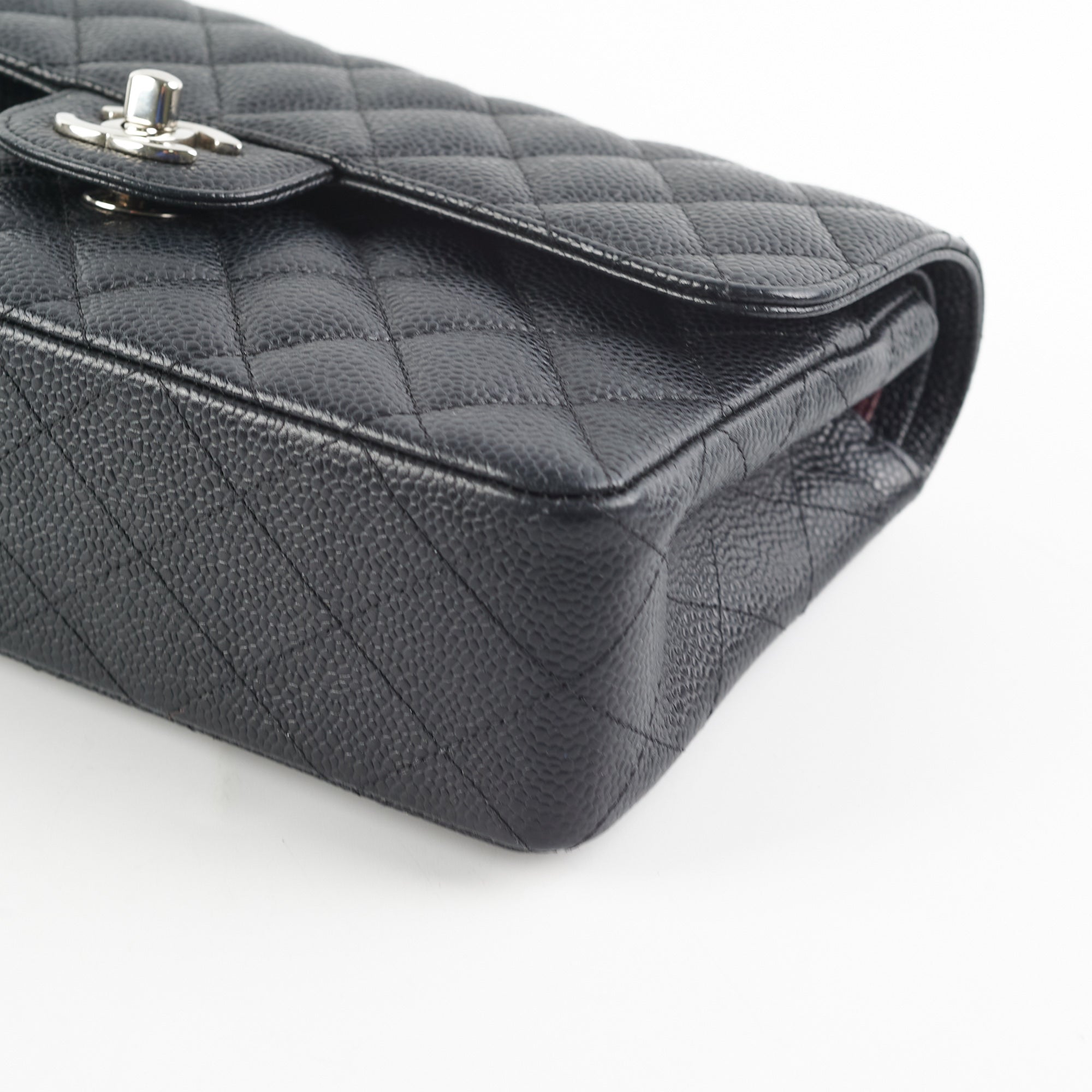 Chanel Small Caviar Classic Double Flap Black - 16 series
