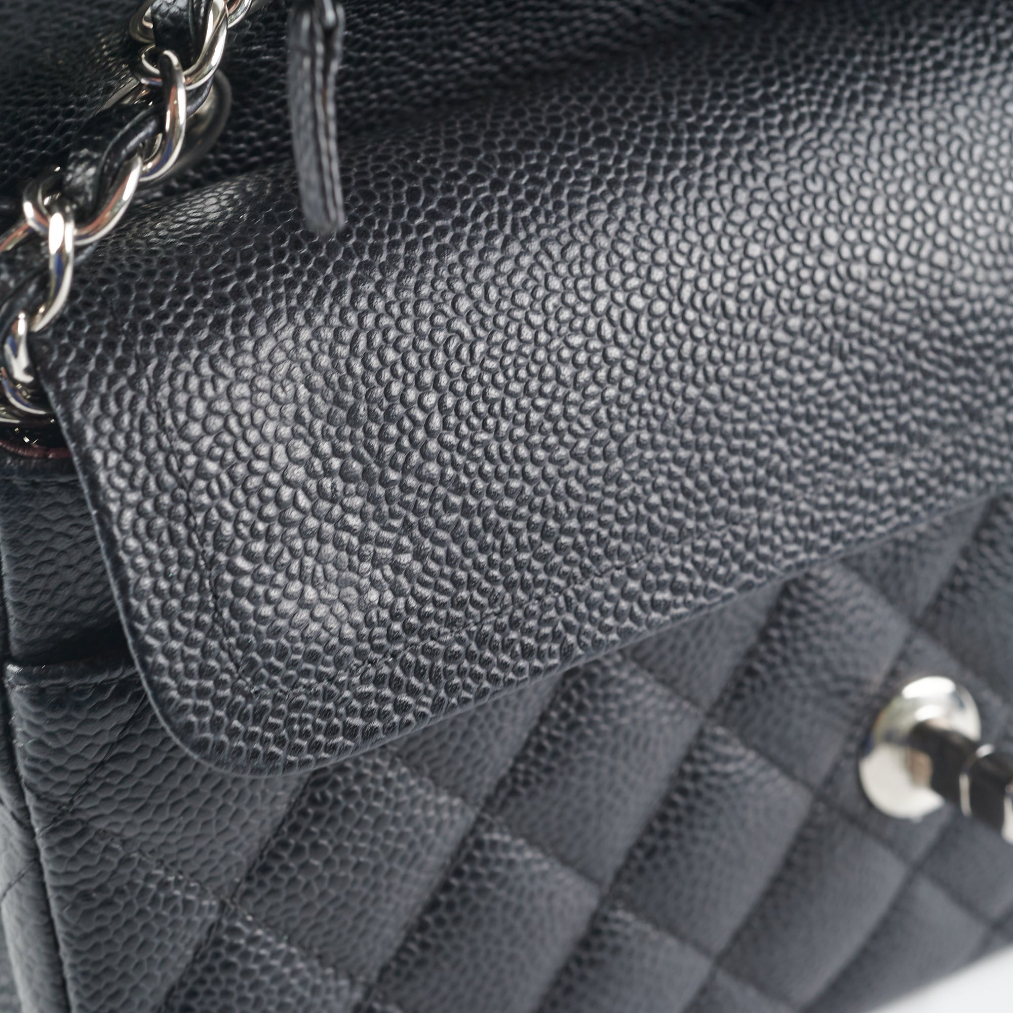 Chanel Small Caviar Classic Double Flap Black - 16 series