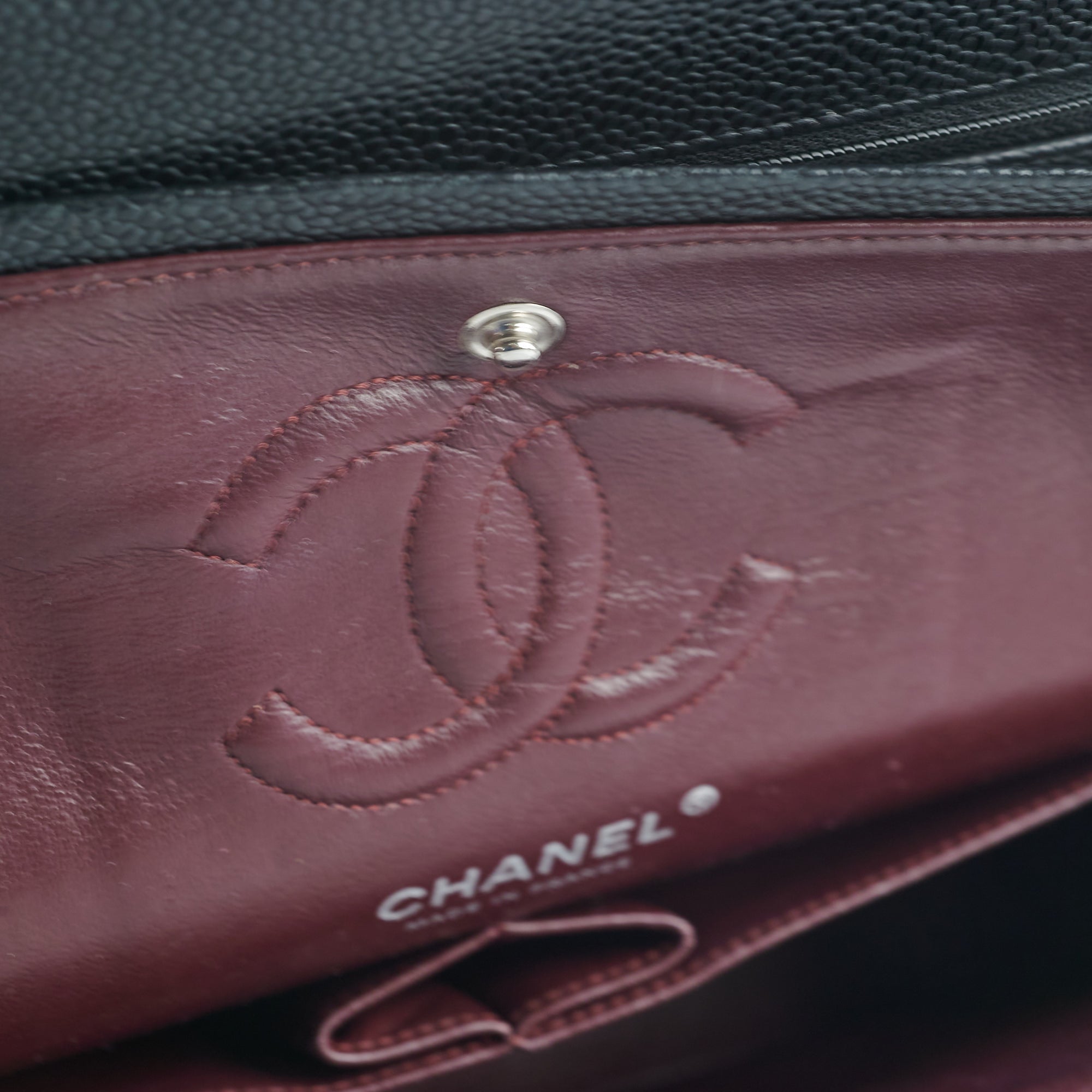 Chanel Small Caviar Classic Double Flap Black - 16 series
