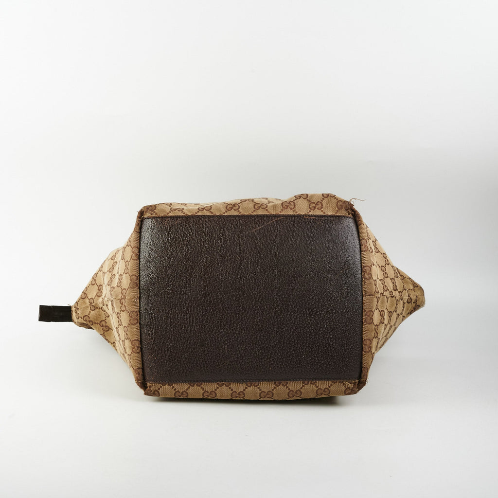 Gucci Vintage Canvas Tote