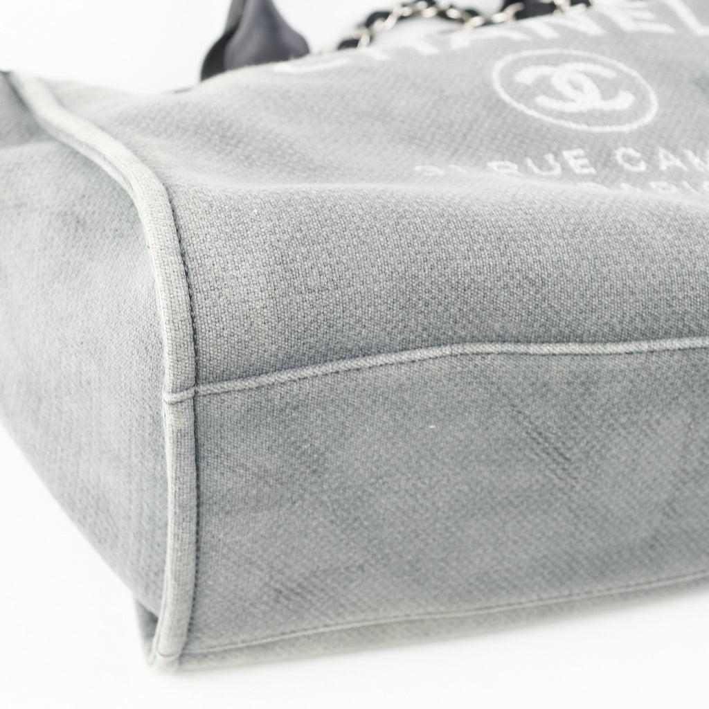 Chanel Medium Deauville Tote Grey