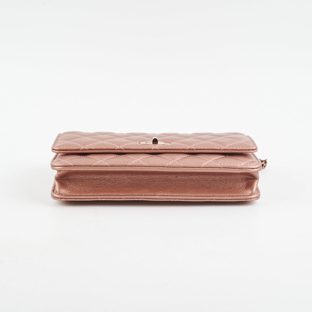 Chanel Reissue Wallet On Chain (WOC) Rose Gold