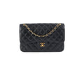 Chanel Quilted Caviar Double Flap Jumbo Black