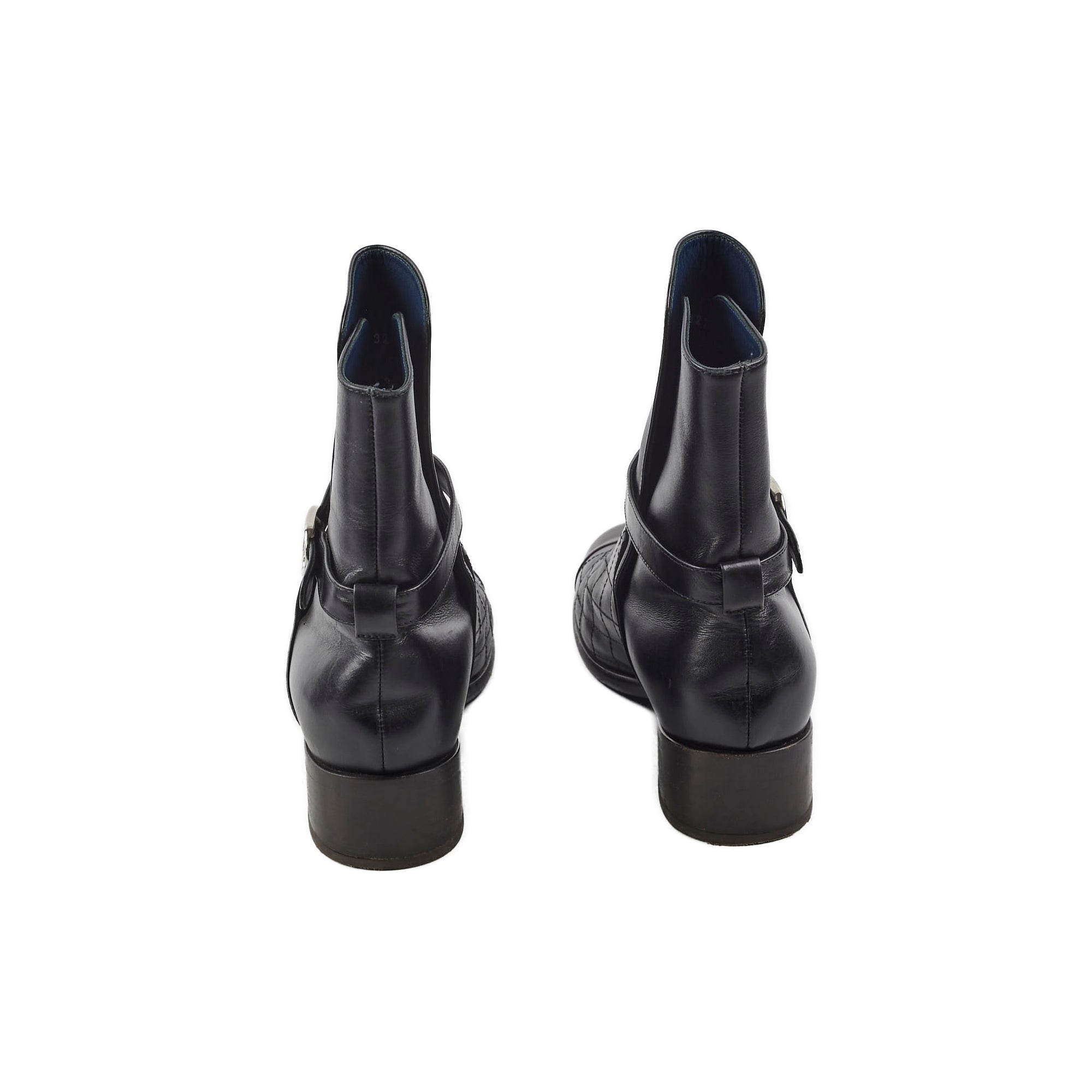 Chanel Black Boots Size 38