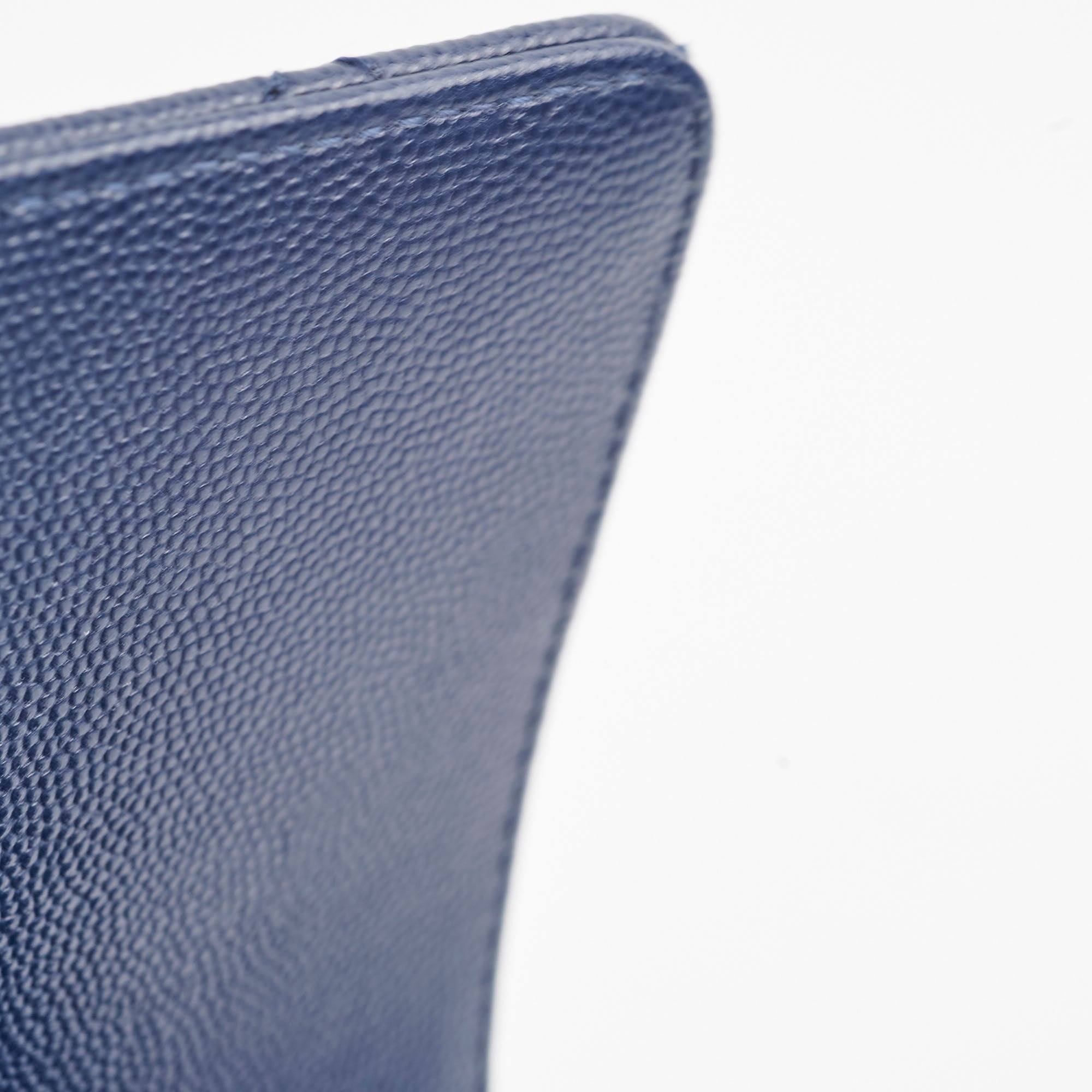 Chanel Coco Handle Small Caviar Navy - Microchipped