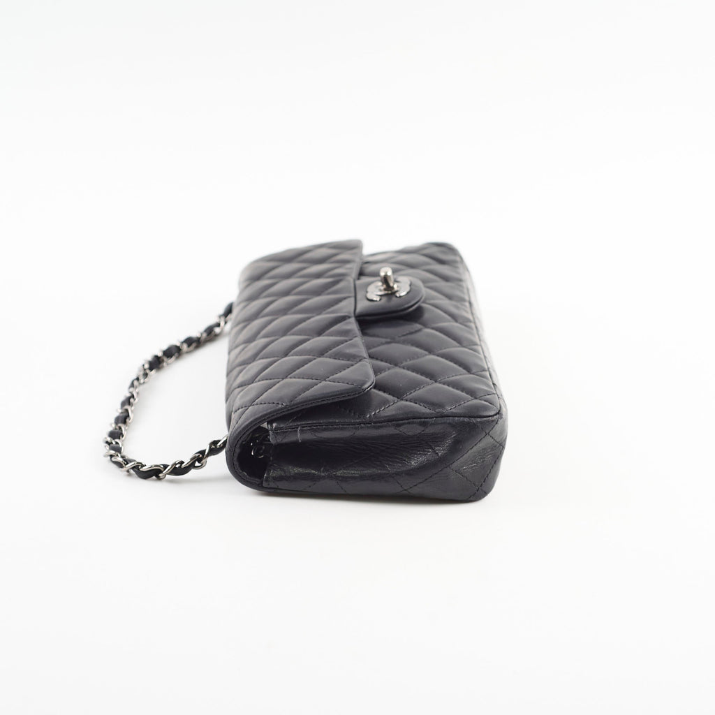 Chanel East West Flap Black