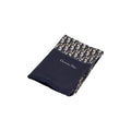 Christian Dior Oblique Navy Silk Scarf