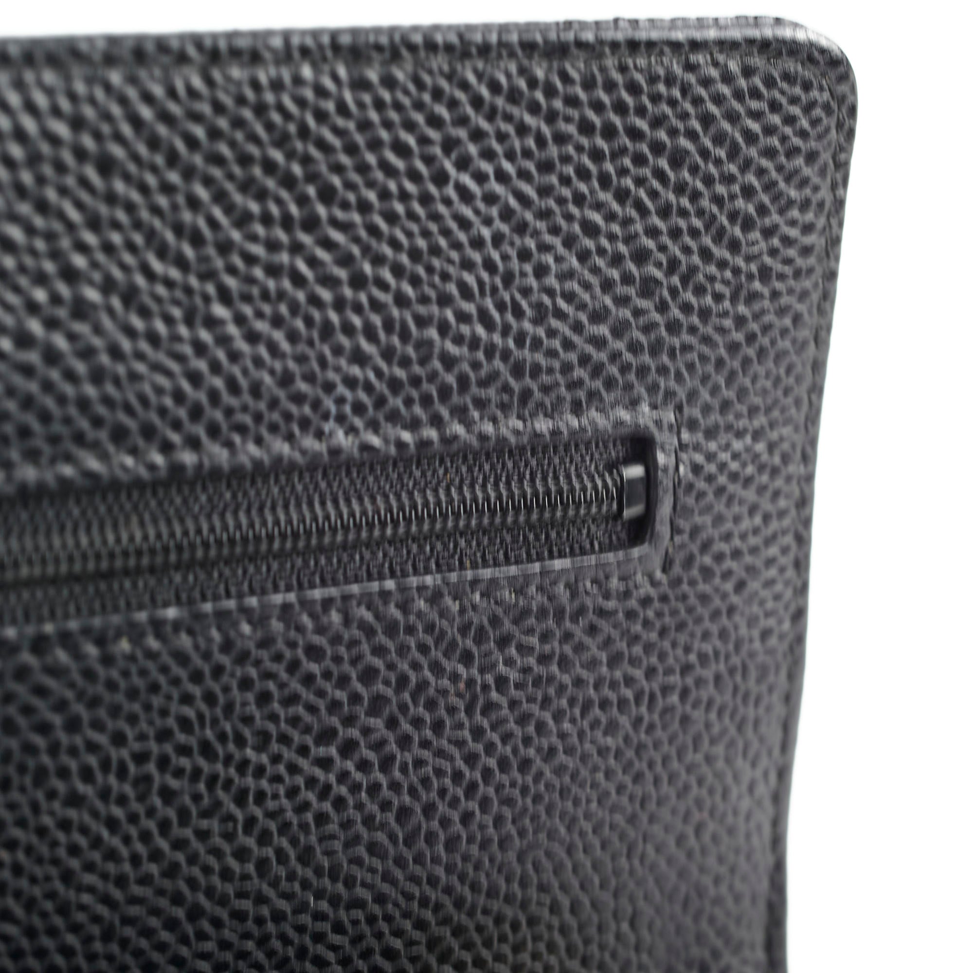 Chanel Wallet On Chain WOC Caviar Black (22 Series)