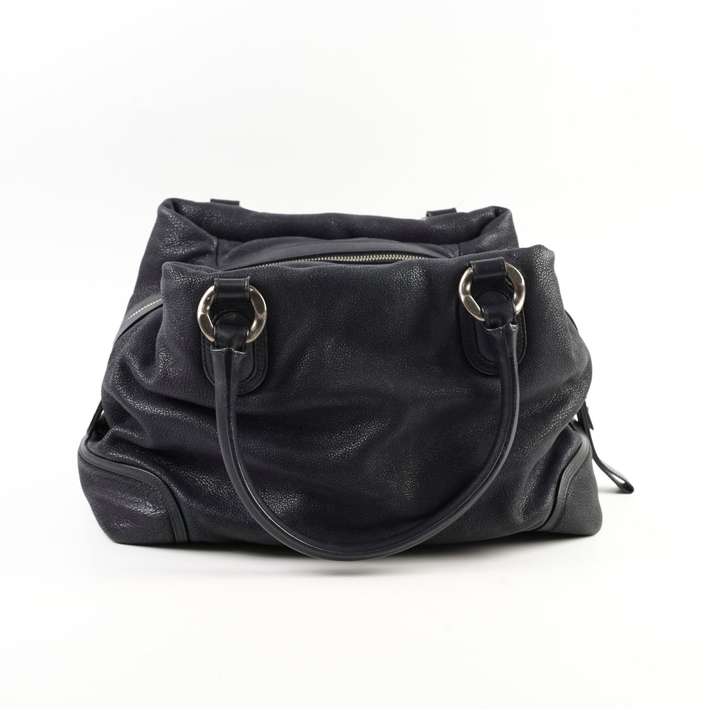 Chanel Vintage Bowling Bag Black (14 Series)