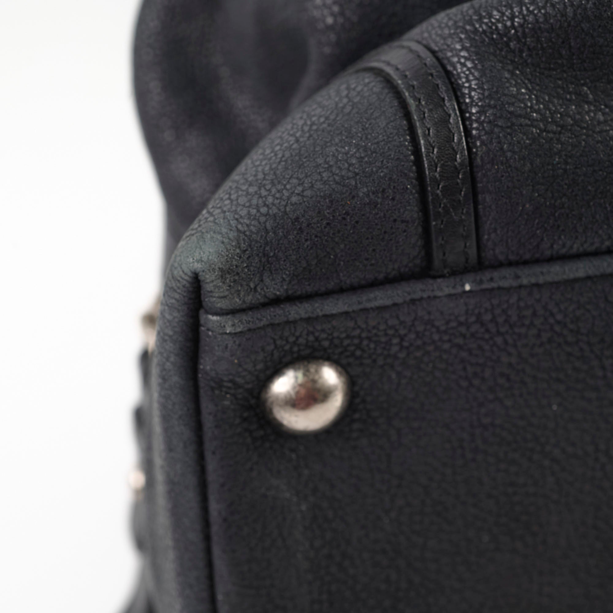 Chanel Vintage Bowling Bag Black (14 Series)