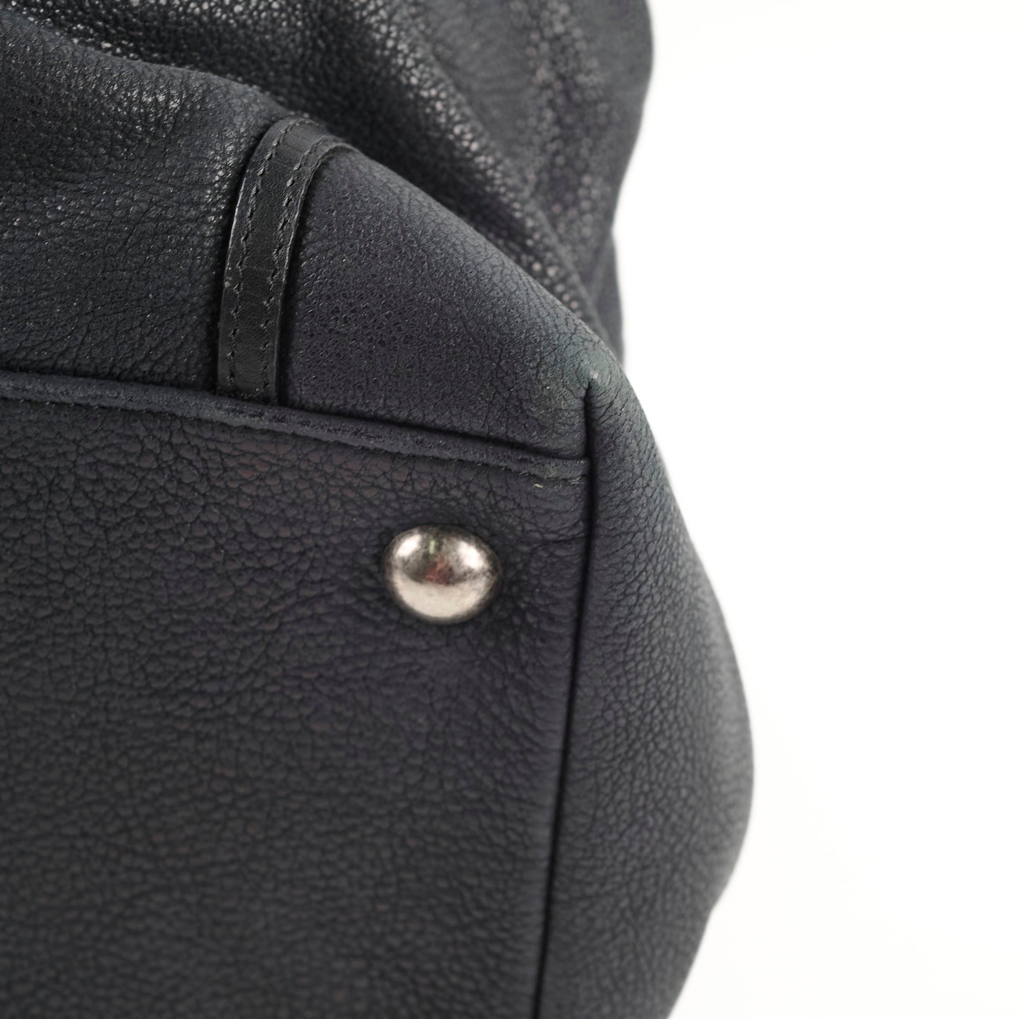 Chanel Vintage Bowling Bag Black (14 Series)