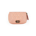 Chanel Zip Wallet Boy Pink Caviar