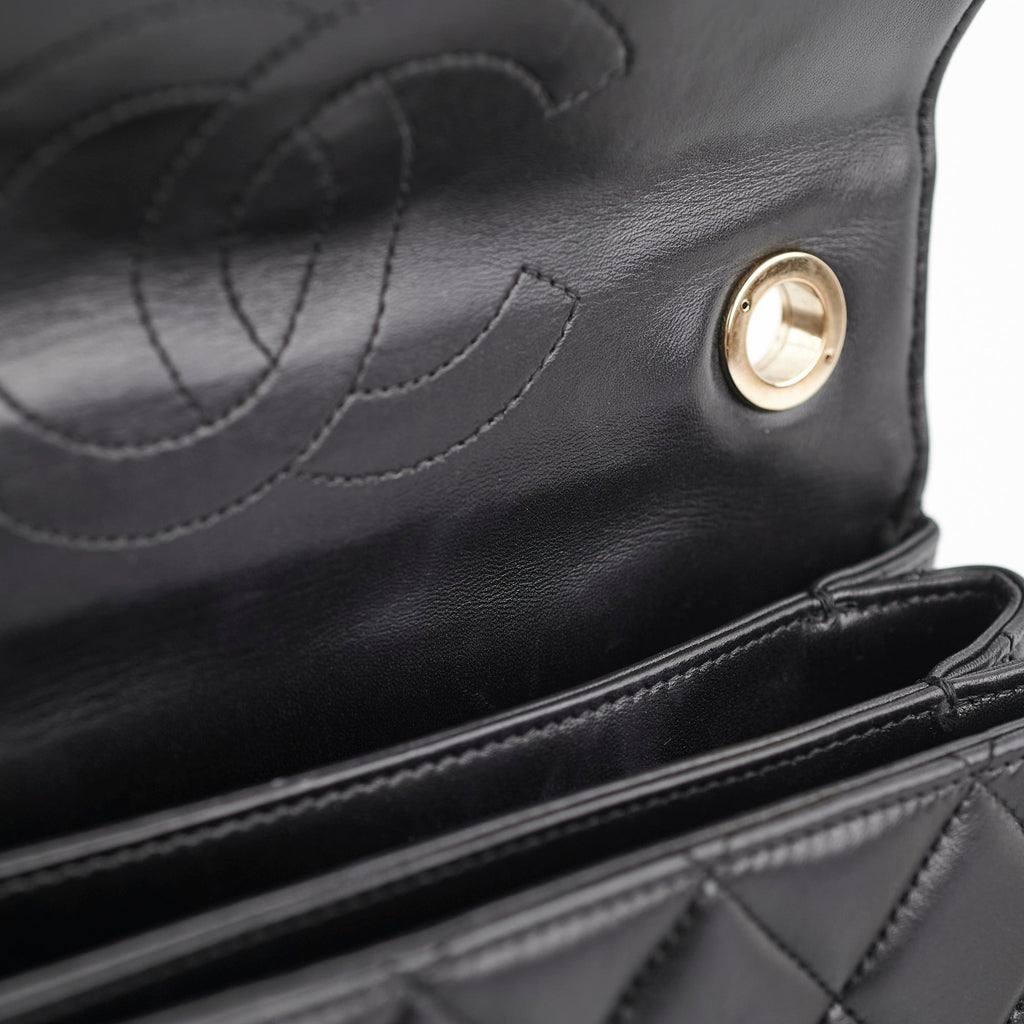 ITEM 32 - Chanel Small Trendy CC Black Quilted (Removable Strap)