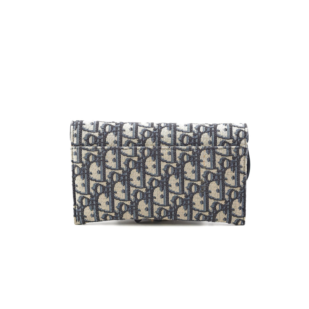 Christian Dior Oblique Wallet On Chain WOC