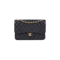 Chanel Classic Jumbo Caviar Black