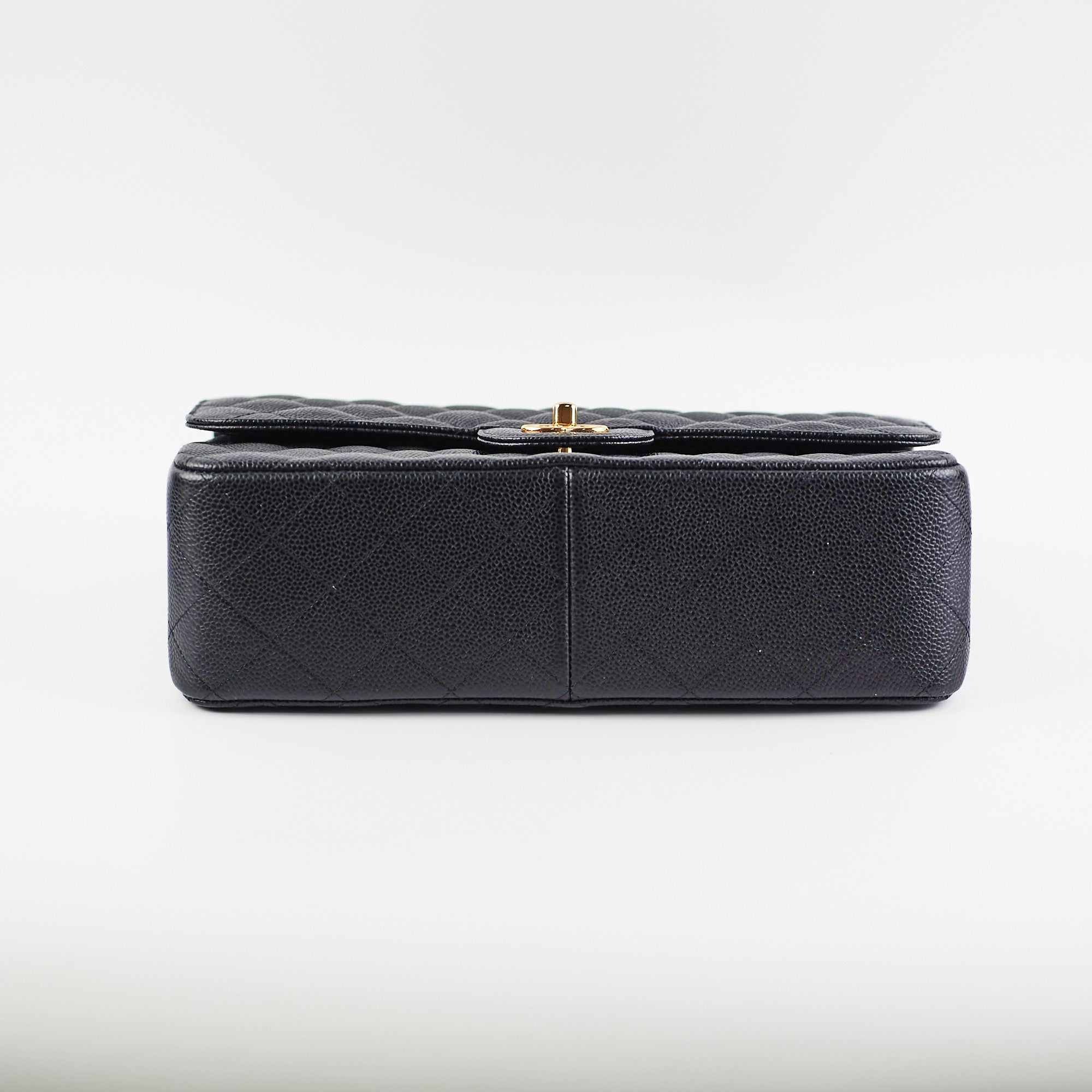 Chanel Classic Jumbo Caviar Black