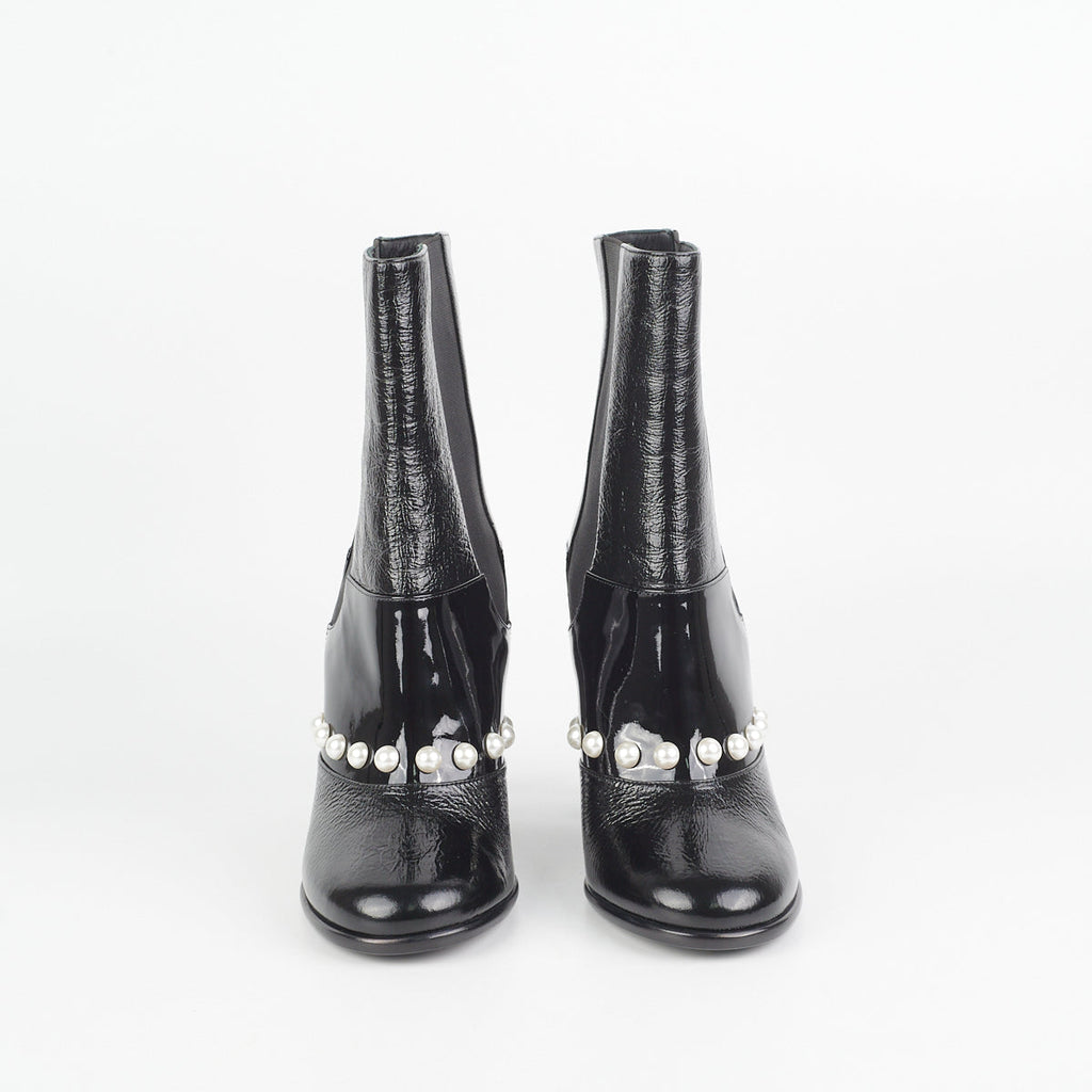 Chanel Ankle Boots Black
