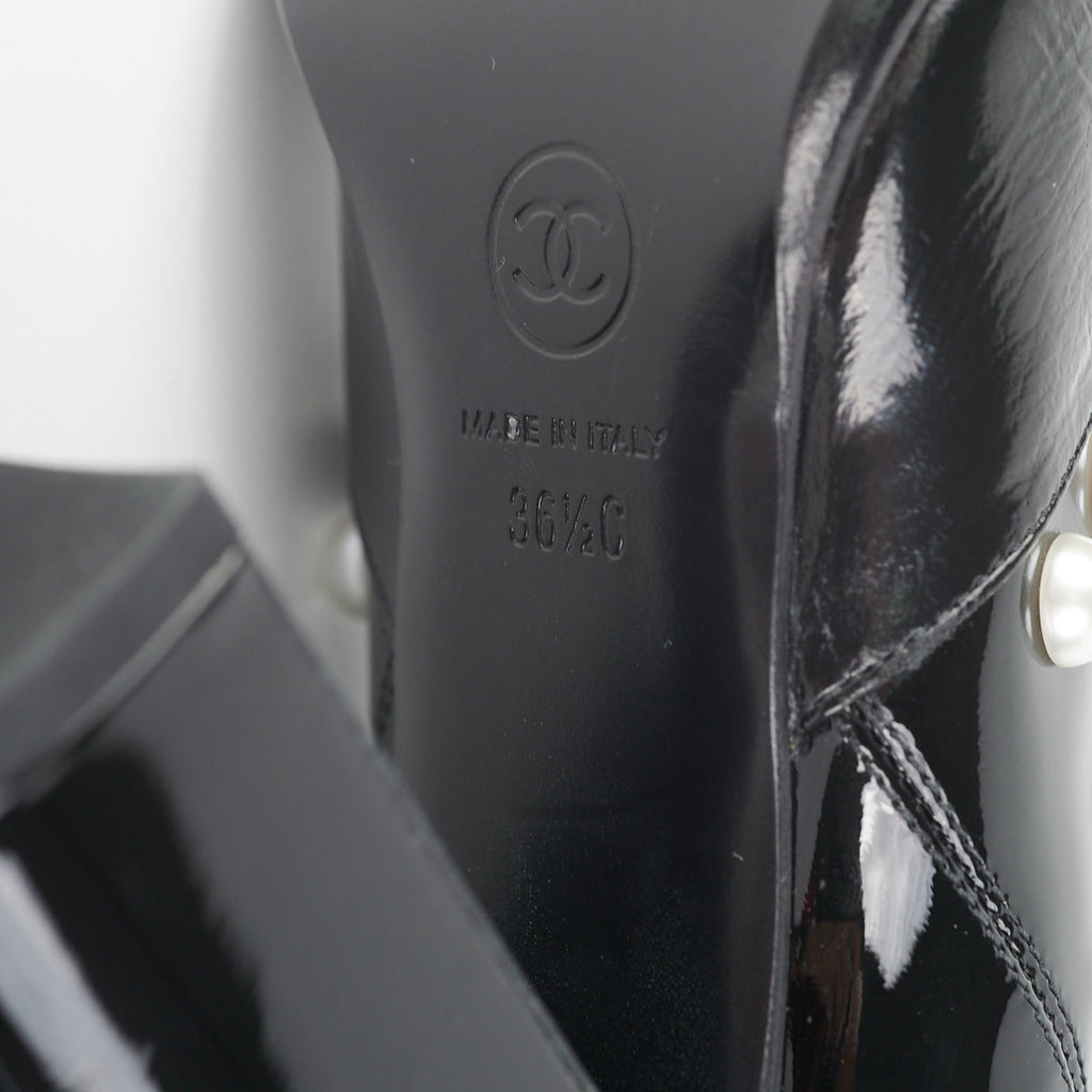 Chanel Ankle Boots Black