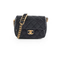 Chanel Caviar Matelasse Mini Bag Black