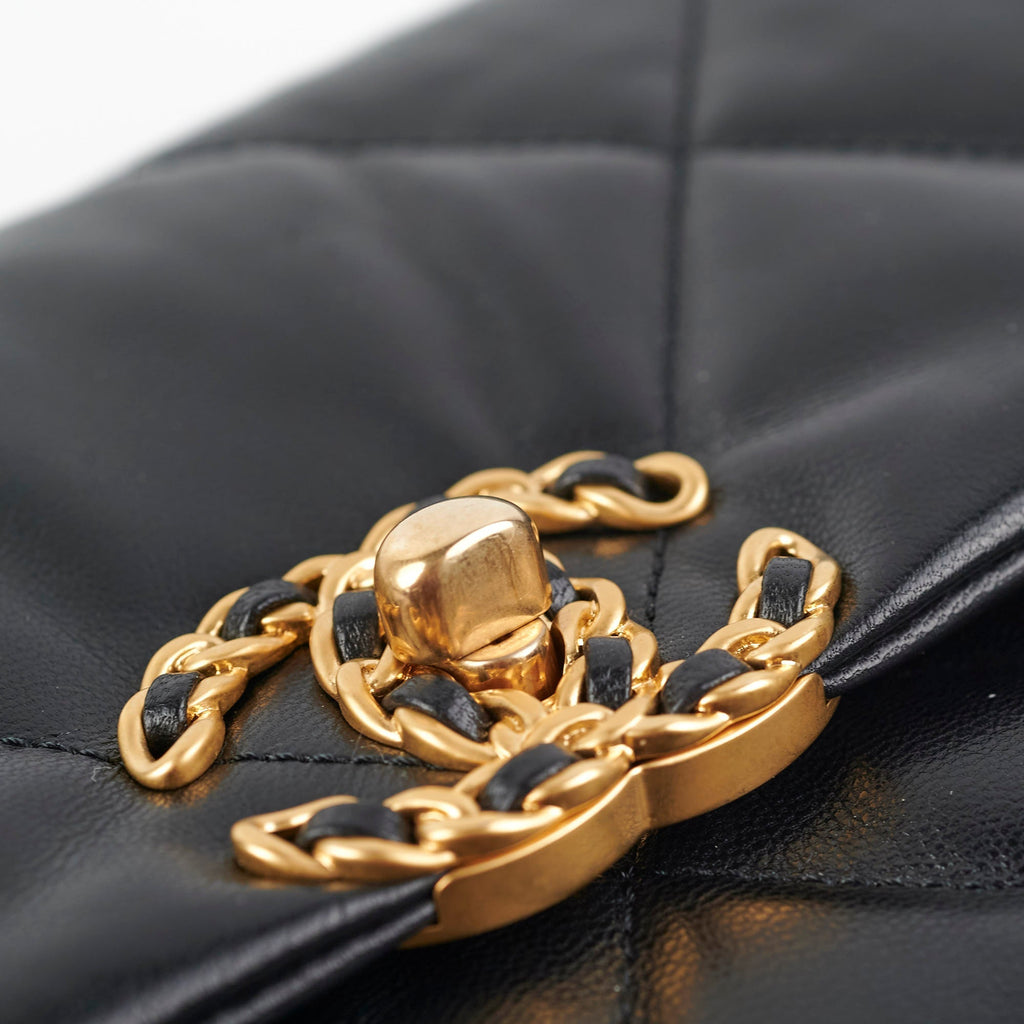 Chanel 19 Small Black Crossbody - Series 19