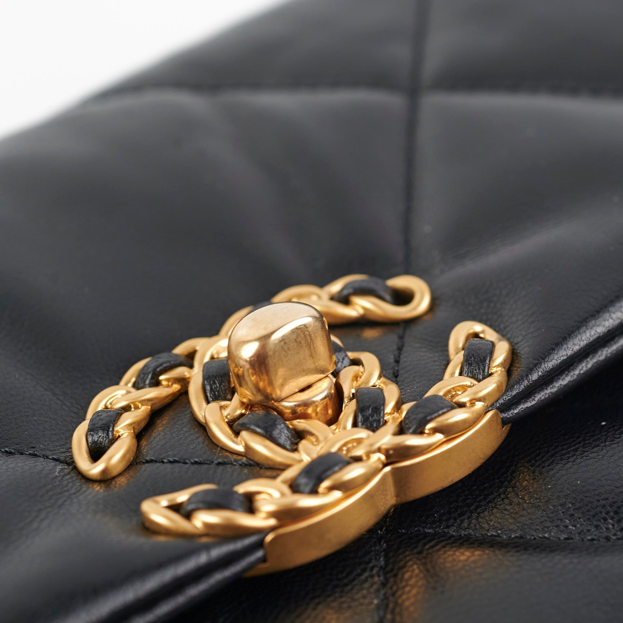 Chanel 19 Small Black Crossbody - Series 19
