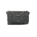 Chanel 2.55 Panelled Shoulder Bag Anthracite Grey