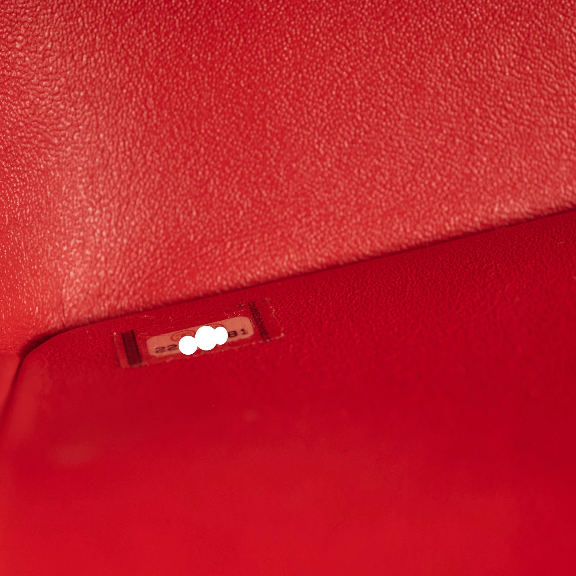Chanel Jumbo Lambskin Red