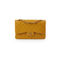 Chanel Classic Jumbo Flap Caviar Yellow - Series 21