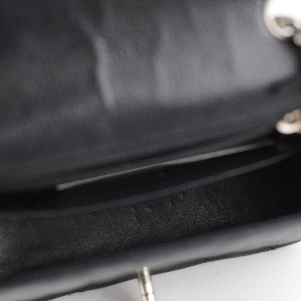 Chanel Caviar Mini Square Bag Black