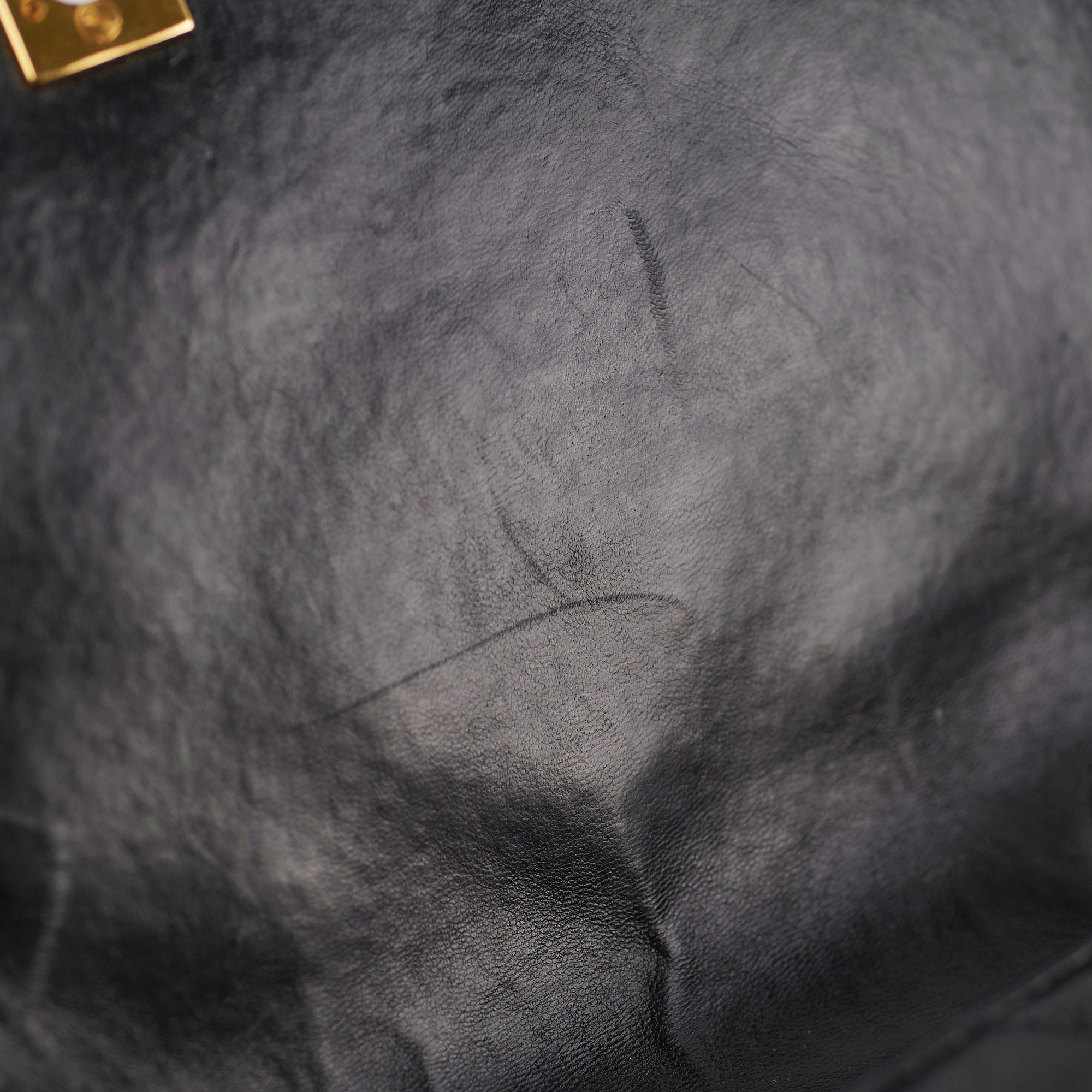 Chanel Vintage Medium Diana Lambskin Black Bag
