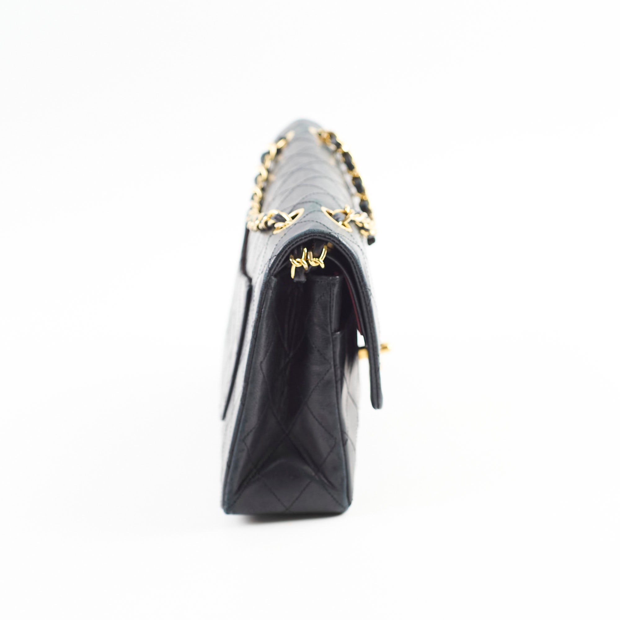Chanel Medium/Large Vintage Double Classic Flap Black