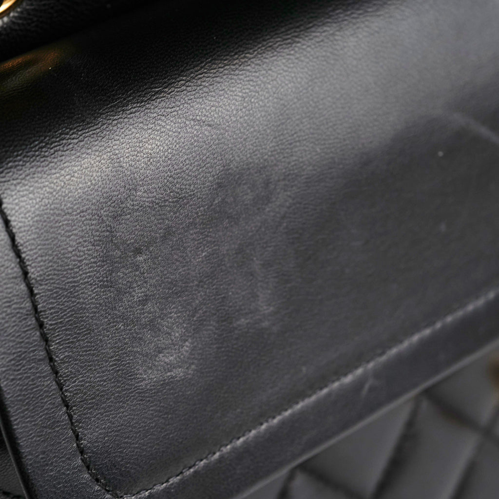 Chanel Medium/Large Classic Double Flap Lambskin Black