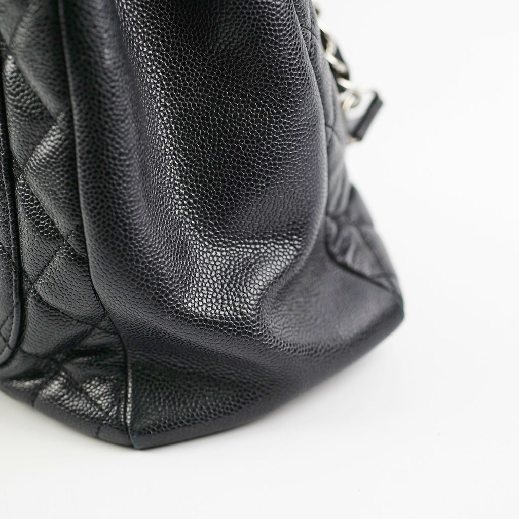 Chanel Grand Shopping Tote GST Caviar Black Shoulder Bag