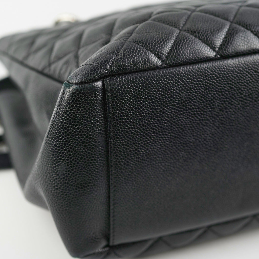 Chanel Grand Shopping Tote GST Caviar Black Shoulder Bag