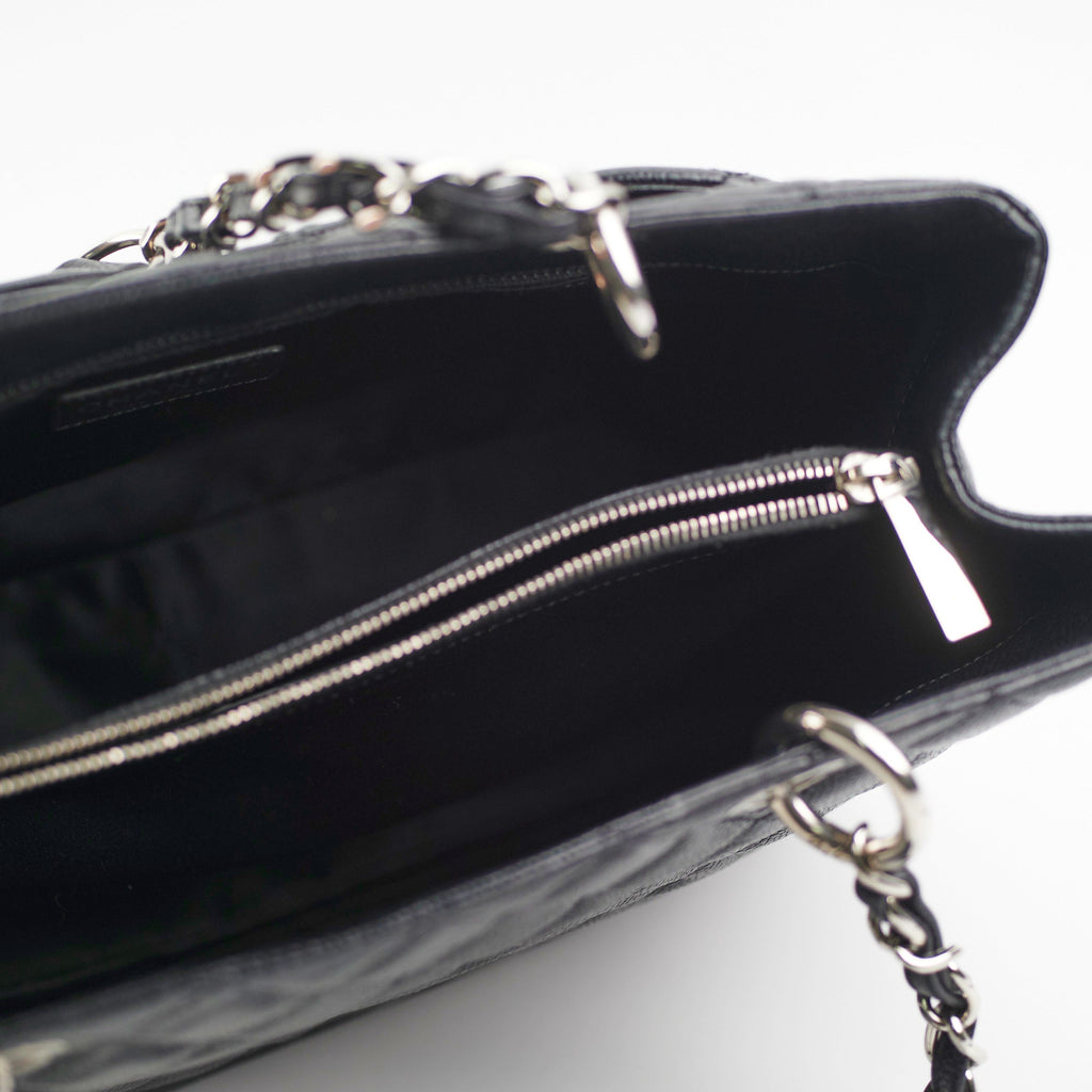 Chanel Grand Shopping Tote GST Caviar Black Shoulder Bag