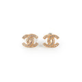 Chanel CC Crystal Earrings