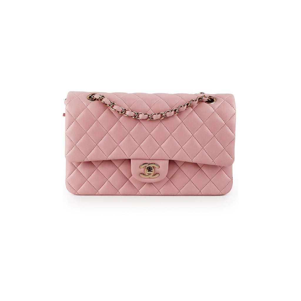 Chanel Classic Flap Medium Lambskin Pink