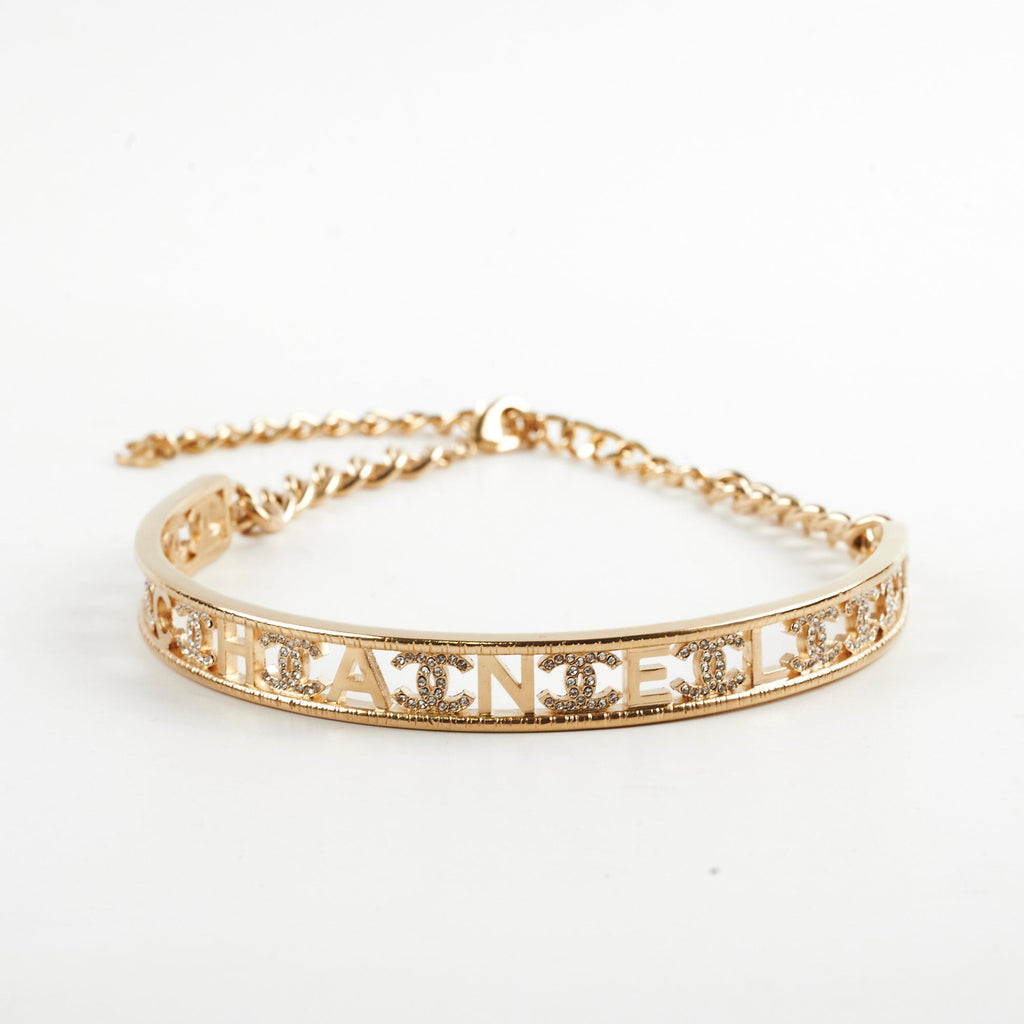 Chanel 22A Gold Choker Costume Jewellery