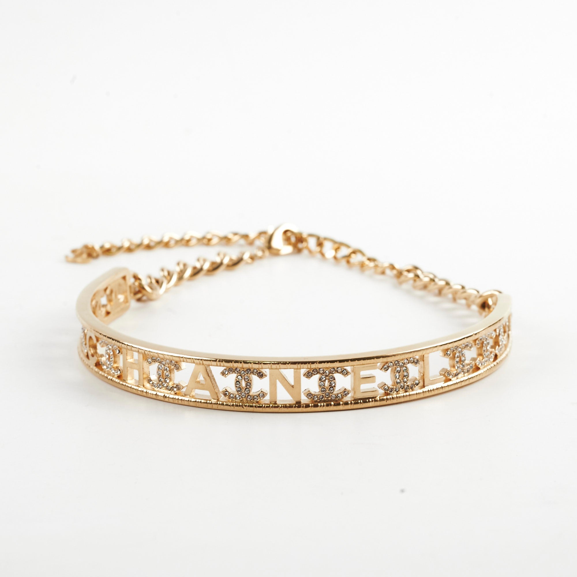 Chanel 22A Gold Choker Costume Jewellery