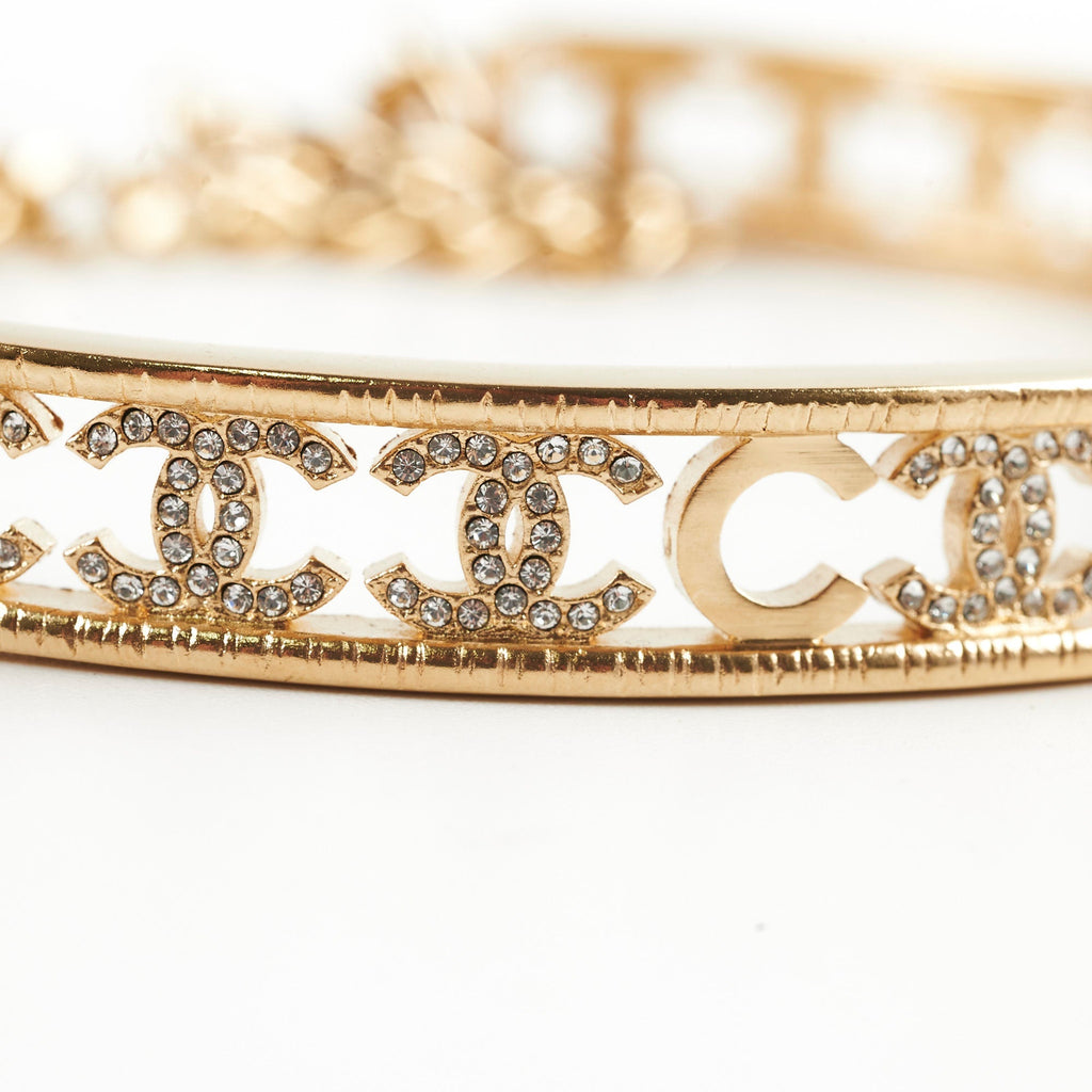 Chanel 22A Gold Choker Costume Jewellery