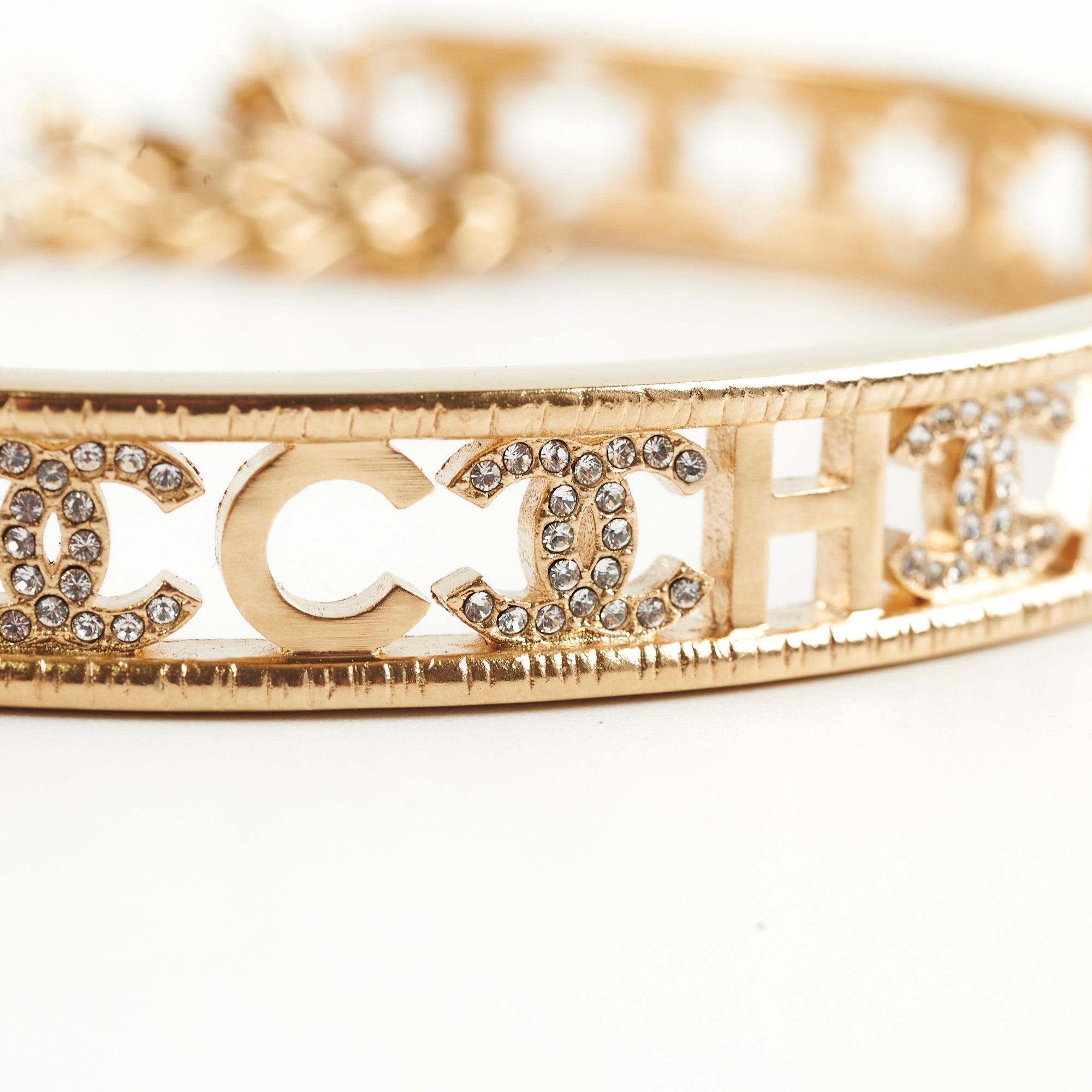 Chanel 22A Gold Choker Costume Jewellery