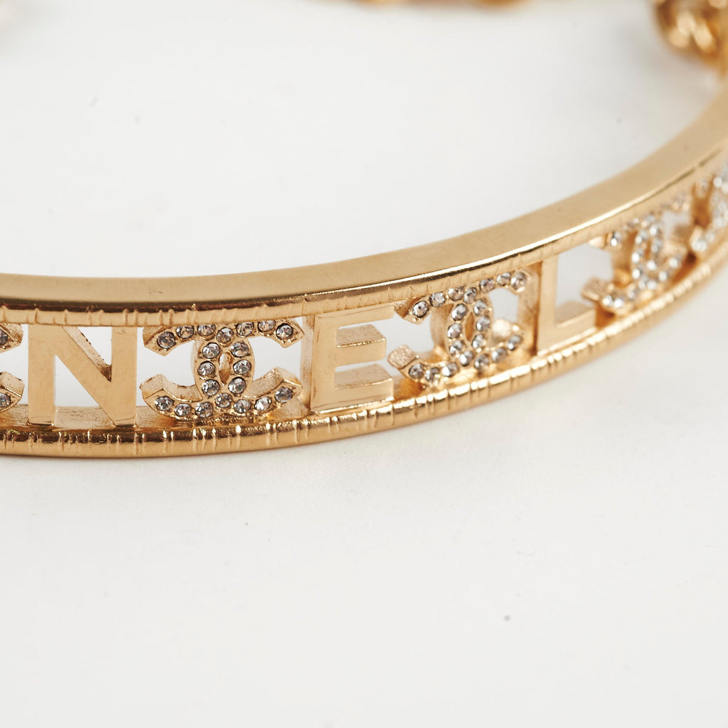 Chanel 22A Gold Choker Costume Jewellery