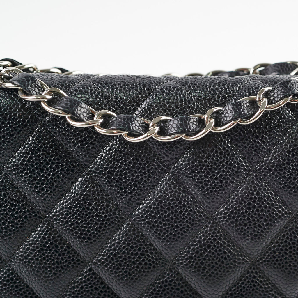Chanel Jumbo Flap Caviar Black