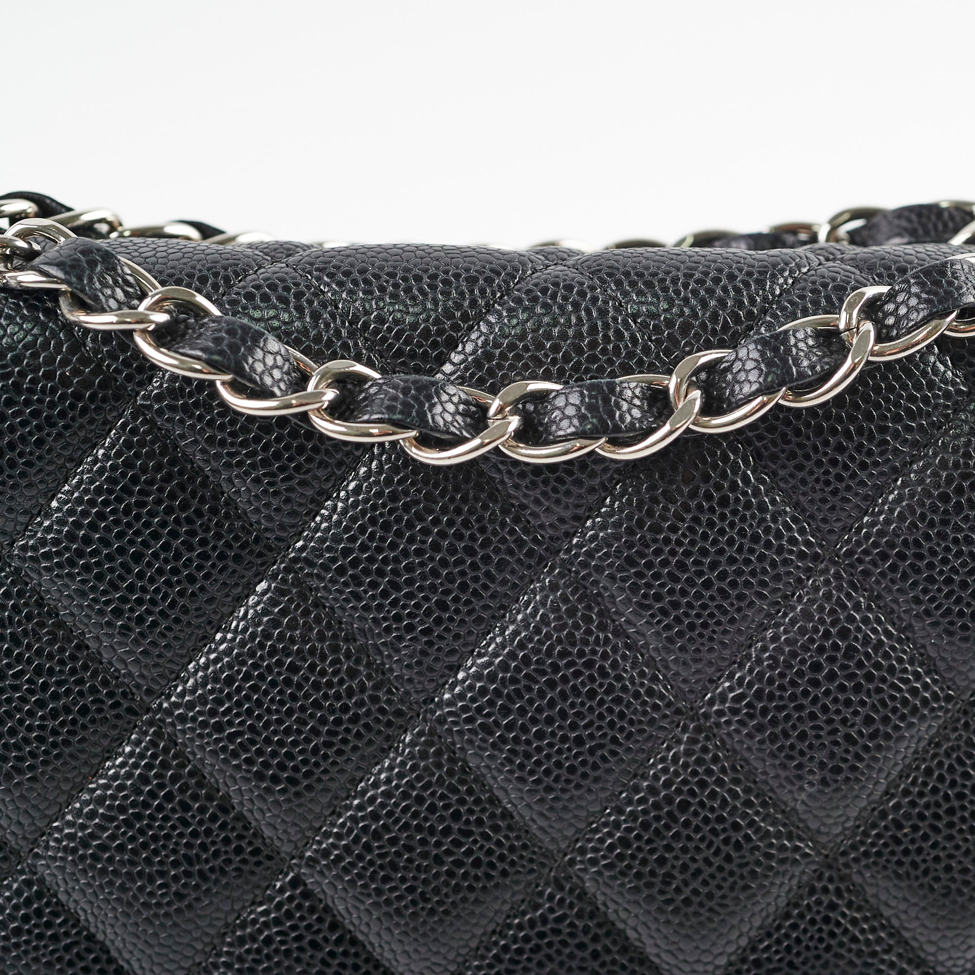Chanel Jumbo Flap Caviar Black