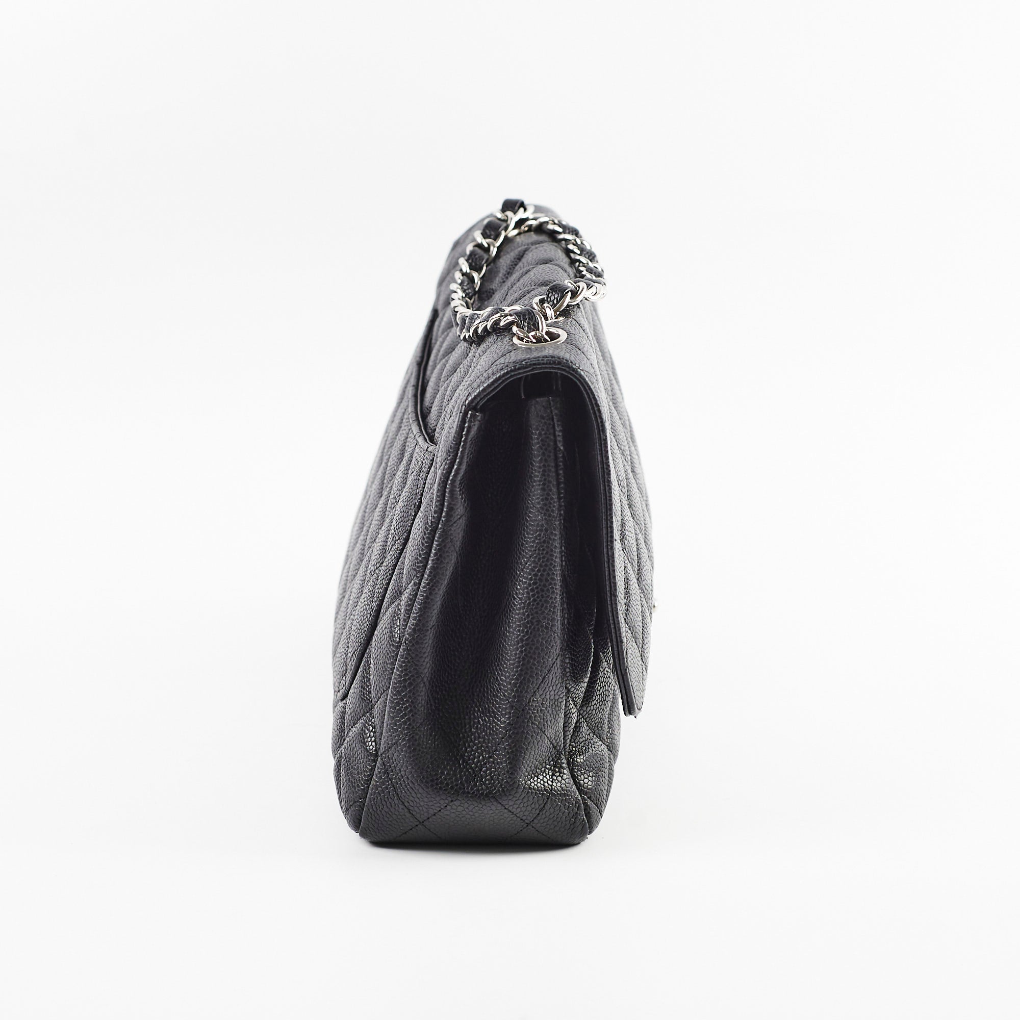 Chanel Jumbo Flap Caviar Black
