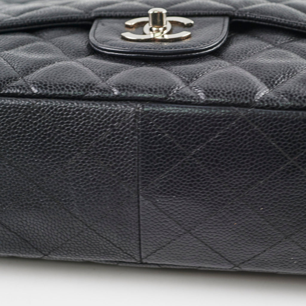Chanel Jumbo Flap Caviar Black