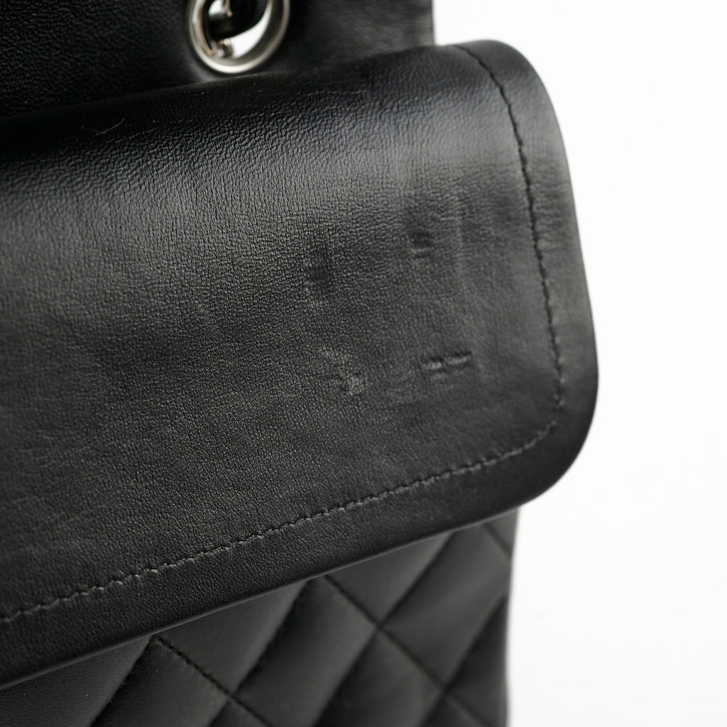 Chanel Classic Flap Medium M/L Lambskin Black