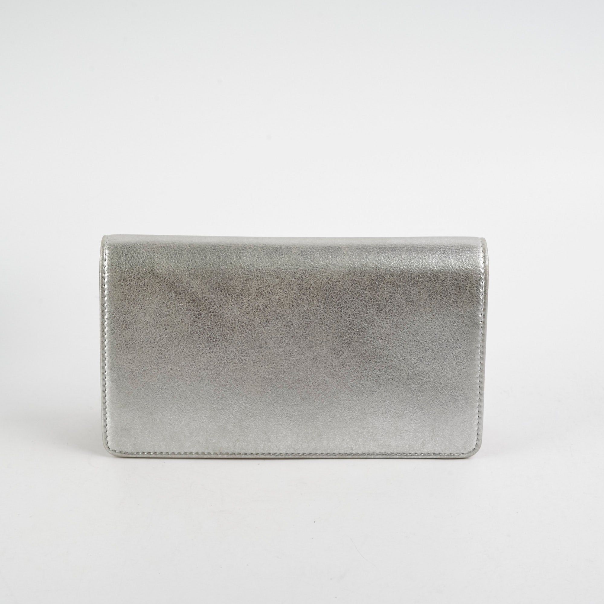 Chanel Silver Wallet - Series 22